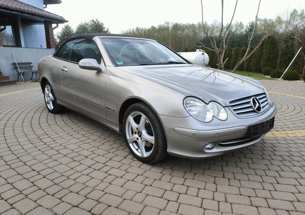 Mercedes-Benz CLK cena 30900 przebieg: 228000, rok produkcji 2004 z Olszyna małe 277